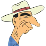 Peter Robuck caricature Peter Robuck caricature