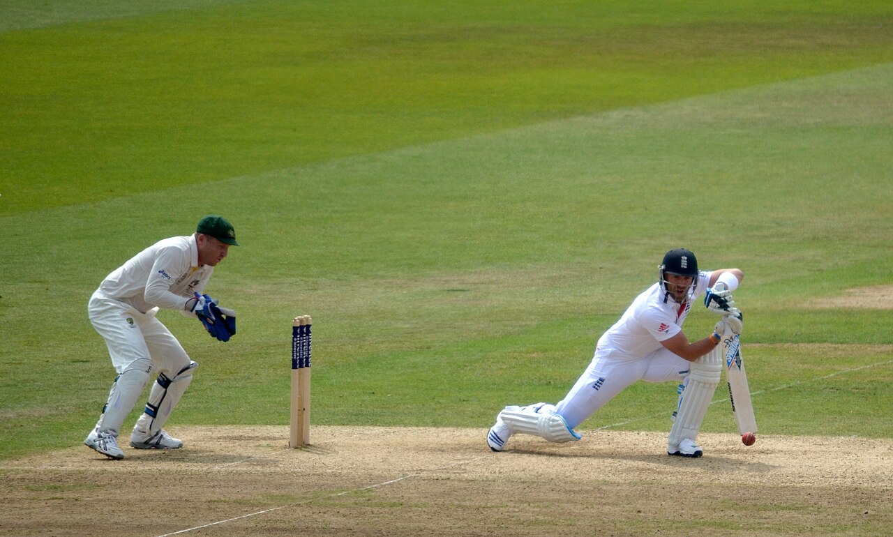 Brad Haddin keeps wicket